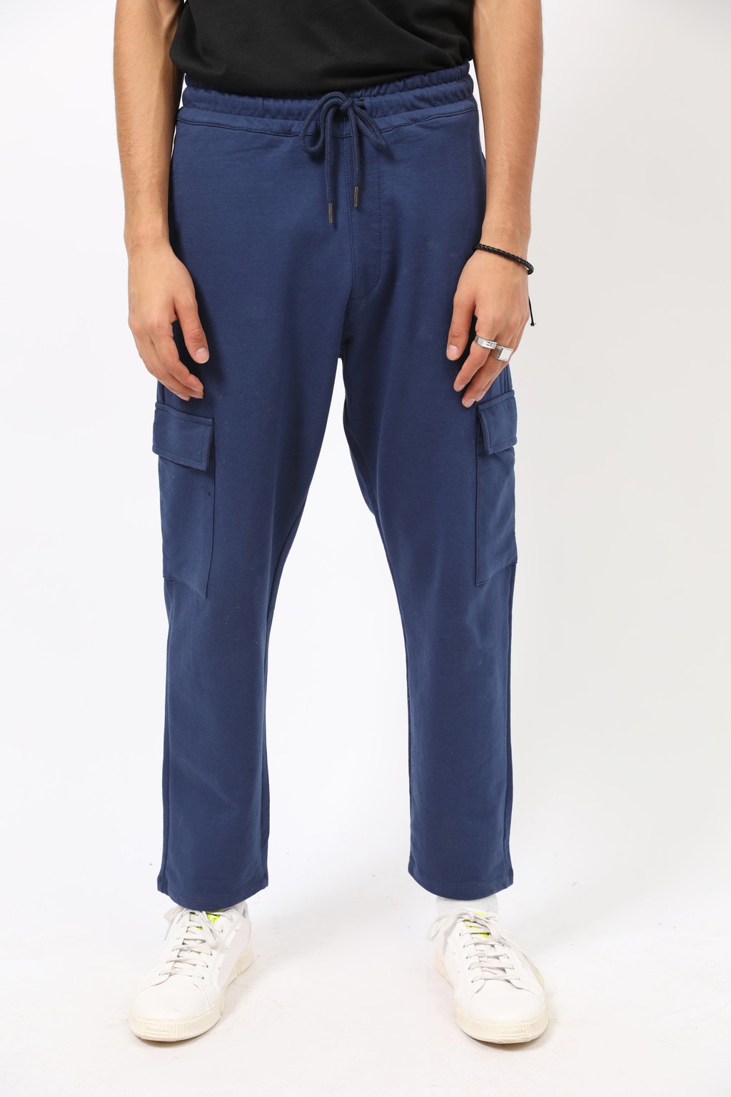 NEW RELAXED TERRY CARGO TROUSER